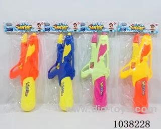 water gun  in pe bag with header