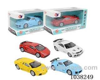 1:36 pull back alloy car  in Window box