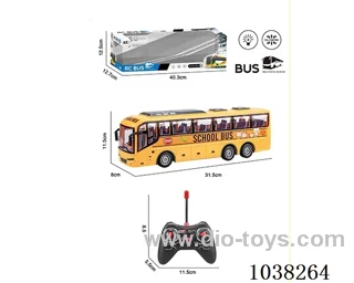 1:16 4ch  RC bus with light  in Window box