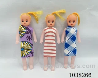 9inch 3pcs doll  in opp bag