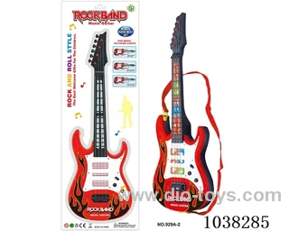 GUITAR with flash &music  in blister card