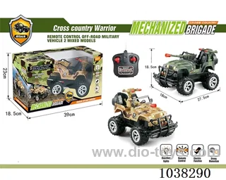 RC car with light 2color mixed loading  in opp bag