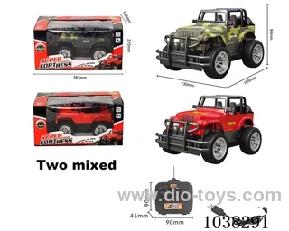 RC car 2color mixed loading  in Window box