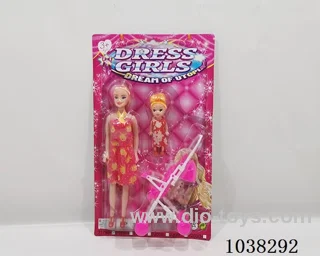 11.5inch doll family suit in blister card