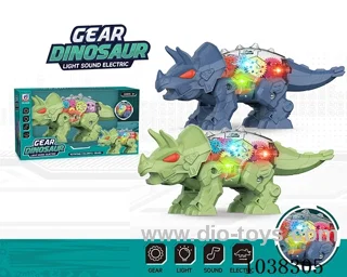 Electric dinosaur in Window box