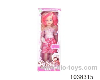 18inch doll with music  in Window box