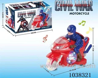 Electric universal motorcycle in Color box
