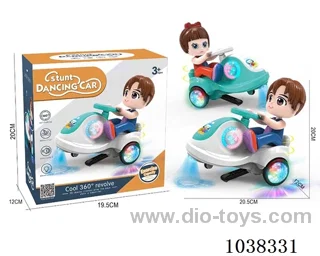 Stunt car 2color mixed loading  in Color box