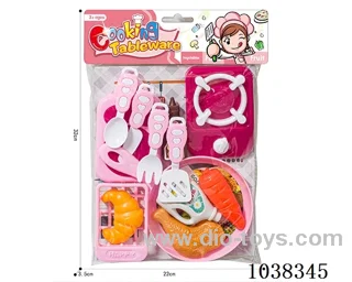 Tableware set  in PP bag with header