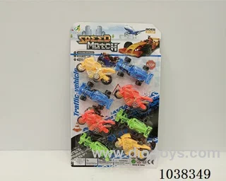 pull back car 8pcs  in blister card