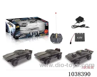 High speed RC car with light 3sets mixed loading include battery  in window box