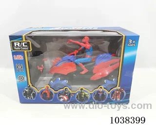 RC car with light include battery  in window box