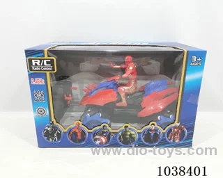 RC car with light include battery  in window box