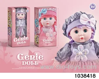 13 inch musical doll in window box
