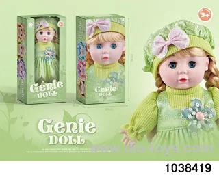 13 inch musical doll in window box