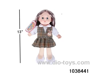 13 inch musical doll in BAG