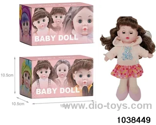 13 inch musical doll in color box
