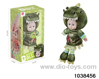 16 inch musical doll in color box