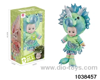 16 inch musical doll in color box