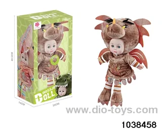 16 inch musical doll in color box