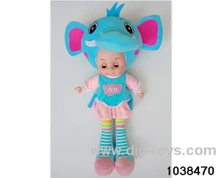 20 inch musical doll in opp bag