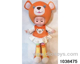 20 inch musical doll in opp bag
