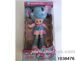 20 inch musical doll in window box