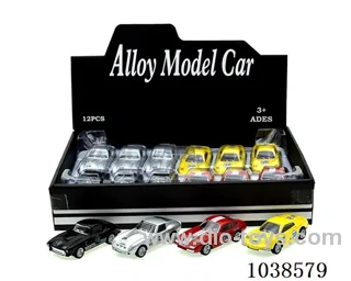 12pcs pull back alloy 4sets mixed loading in display box