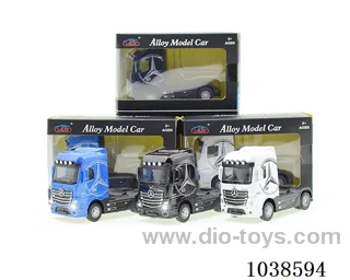 pull back alloy with sound &light 3color mixed loading in window box
