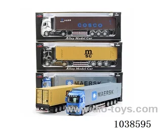 pull back alloy with sound &light 3color mixed loading in window box