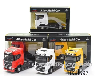 pull back alloy with sound &light 3color mixed loading in window box