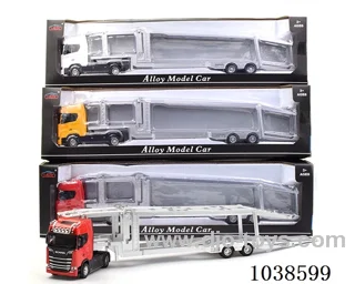 pull back alloy with sound &light 3color mixed loading in window box