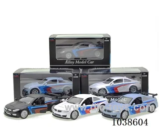 pull back alloy 3color mixed loading in window box