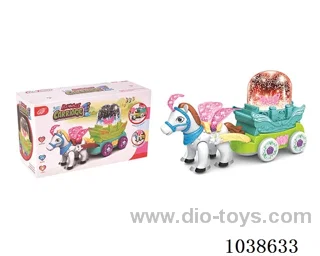 electric snow carriage in color box