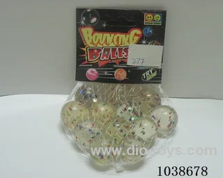 12pcsBouncy ball in Net bag