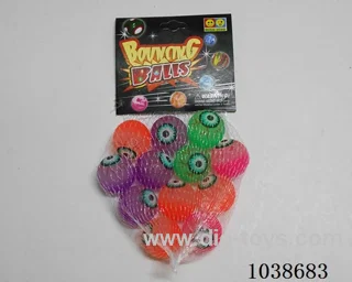 12pcsBouncy ball in Net bag
