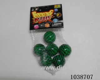 6pcsBouncy ball in Net bag