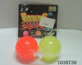2pcsBouncy ball in Net bag