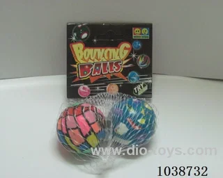 2pcsBouncy ball in Net bag
