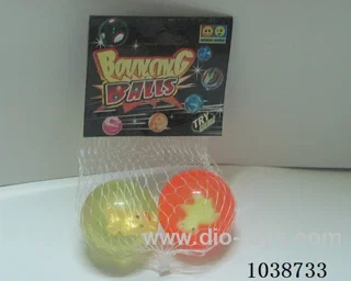 2pcsBouncy ball in Net bag
