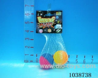 2pcsBouncy ball in Net bag