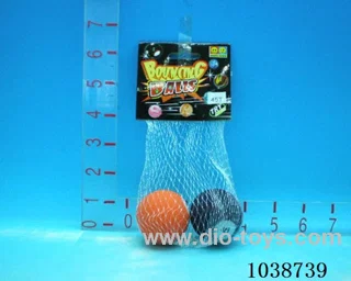 2pcsBouncy ball in Net bag