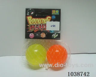 2pcsBouncy ball in Net bag
