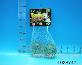 2pcsBouncy ball in Net bag