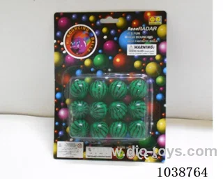 12pcsBouncy ball in blister