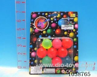 9pcsBouncy ball in blister