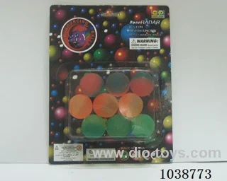 9pcsBouncy ball in blister
