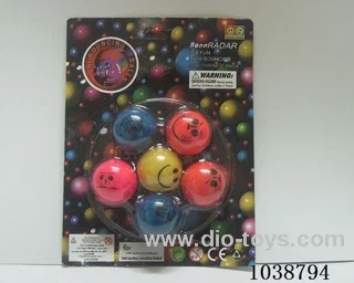 6pcsBouncy ball in blister