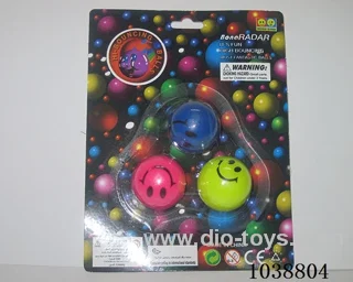 3pcsBouncy ball in blister