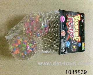 2pcsBouncy ball in Net bag